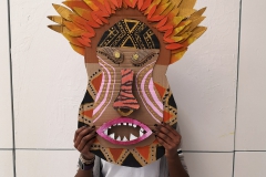 LES MASQUES AFRICAINS GÉANTS (SEC. 2, 2020)