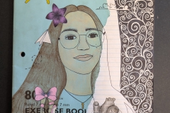 MON CAHIER INSPIRÉ DE L'ARTISTE SÉBASTIEN LAROCHELLE (SEC. 3, 2025)
