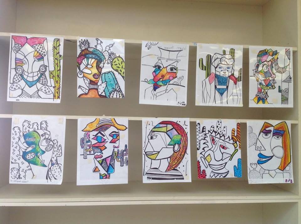 LES ÉLÈVES DE 2E SECONDAIRE S&rsquo;INSPIRENT DE PICASSO!