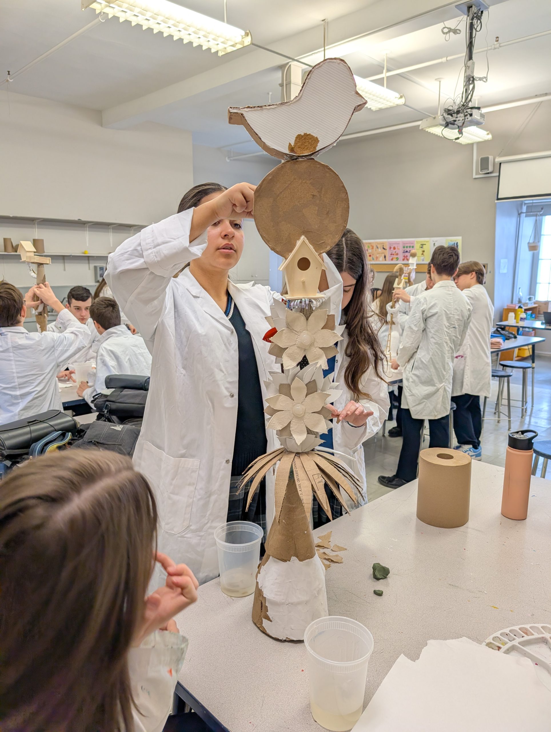 LE PRINTEMPS EST ARRIVÉ EN ARTS PLASTIQUES!
